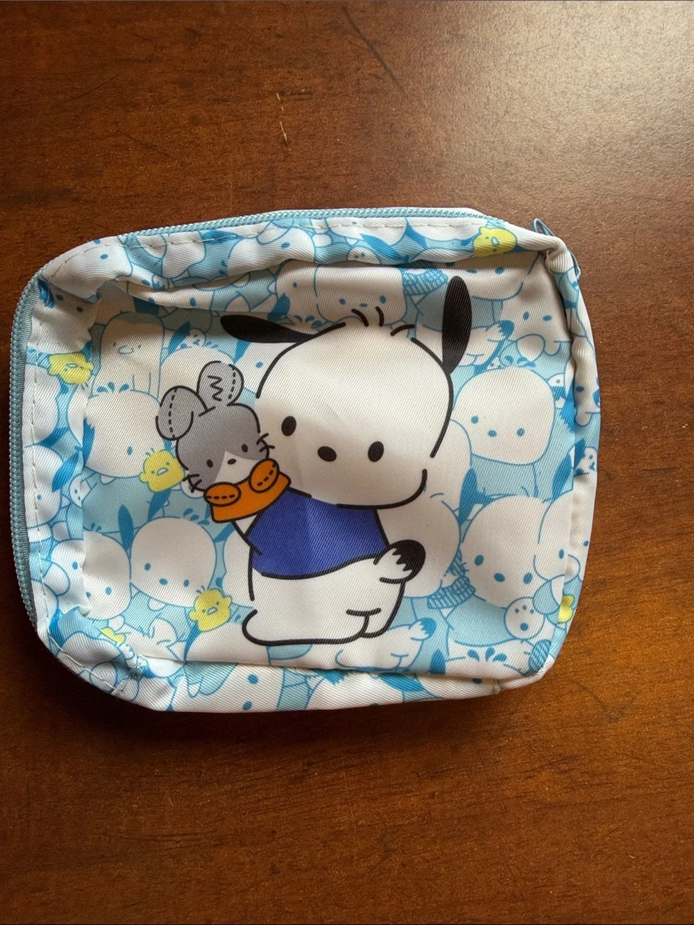 Blue Pochacco Kids Accessory Pouch